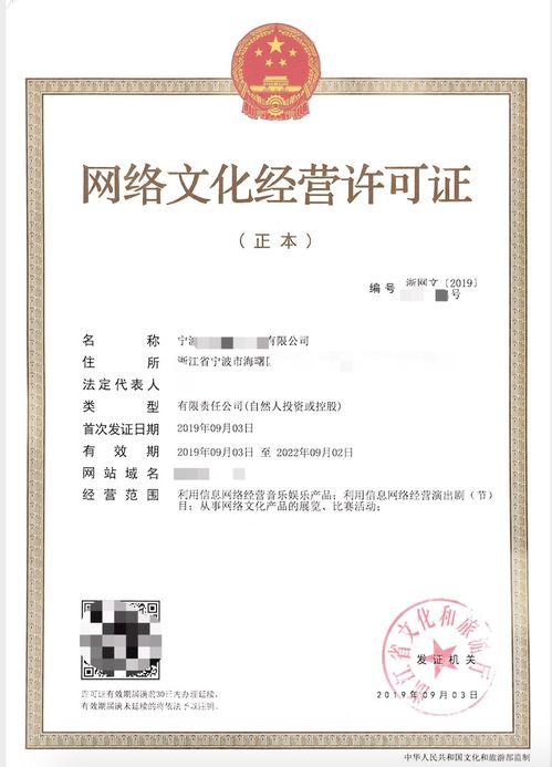 浙江寧波網絡文化經營許可證辦理全流程指南
